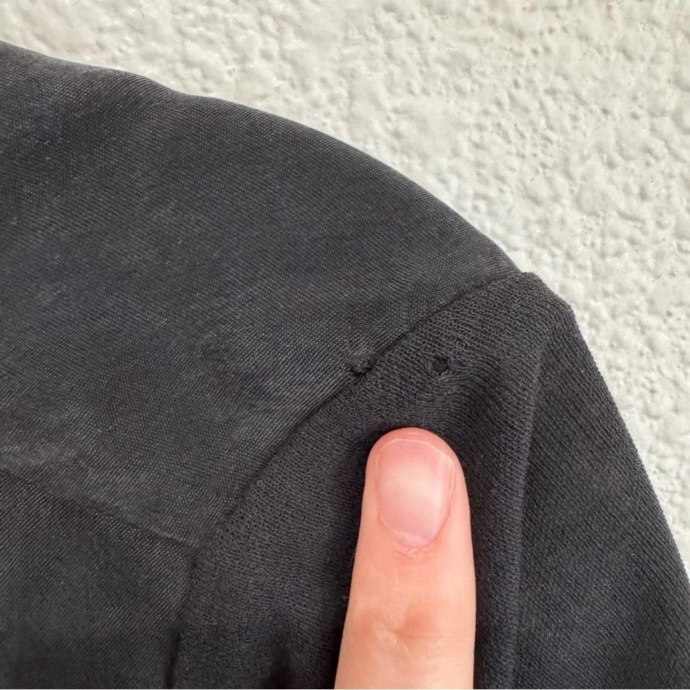 NWT Cos Womens‎ Size 6 Black Sheath Drape Neck Dress Office Preppy Minimal Boho - Picture 6 of 12